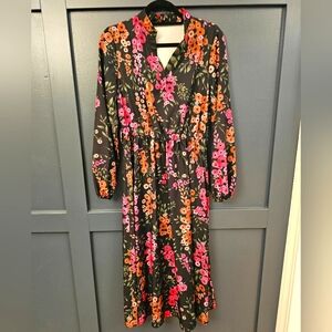 Vintage inspired floral dress
